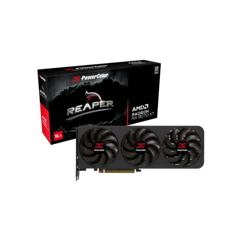 PowerColor Reaper AMD Radeon RX 9070 XT Graphics Card